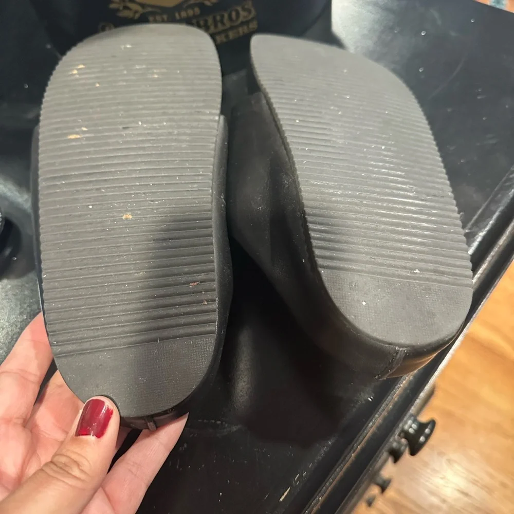 Caslon Black Leather Footwear - Picture 4 of 4